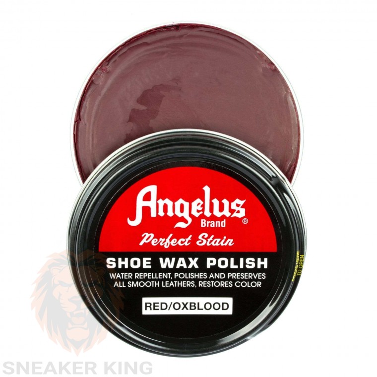 Віск для шкіри Angelus shoe wax Red/Oxblood (темно червоний) made in USA